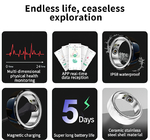 Heart rate monitor bluetooth fitness tracker smart ring health blood oxygen monitor sleeping monitor ring smart