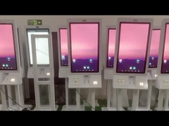 Машина киосков еды обслуживания собственной личности ресторана приказывая с 24 дюймами 27 дюймов панель 32 дюймов