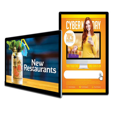 Киоск Signage цифров андроида, держатель LCD стены показывает 15,6 дюйма 11,6 дюйма